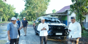 Bupati Perintahkan PUPR Perbaiki Jalan Datu Aling yang Rusak