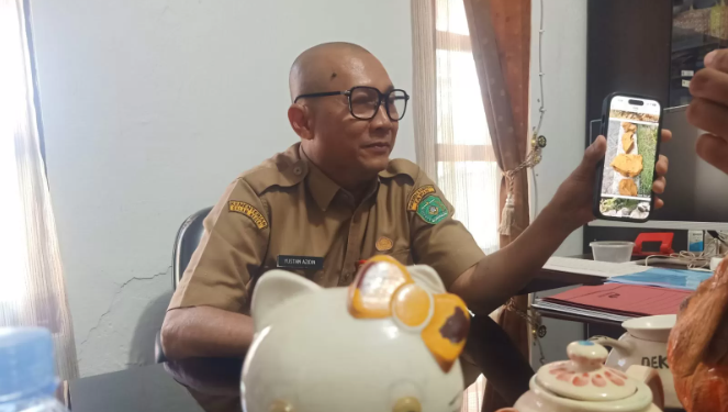 Kepala Dinas Perindustrian Tapin Yustan Azidin. (foto : istimewa)