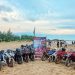 Puluhan Komunitas CBR Banjarmasin Gas ke Pantai Batakan Baru