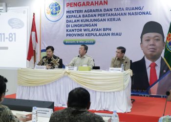Pesan Menteri Nusron untuk Jajaran Kanwil BPN Kepri