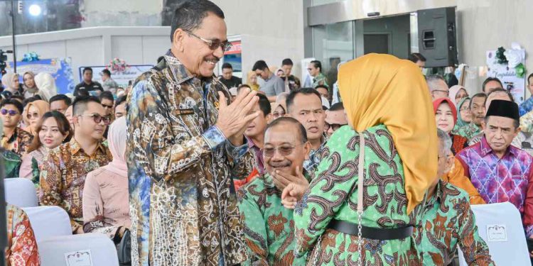 Ketua DPRD Kalsel H Supian HK  hadiri persemian RS AMC. (foto : istimewa)