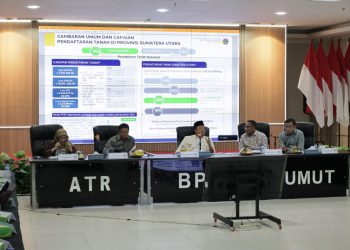 Menteri Nusron Berikan Pembinaan Kepala Kantah se-Sumut