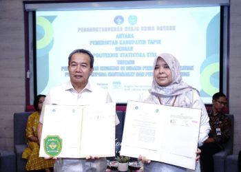 Pj Bupati Tapin Tandatangani Empat Nota Kesepahaman