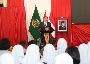 Wamen Ossy Beri Kuliah Umum di STPN Yogyakarta  