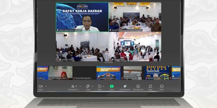 Rekerda Kanwil BPN Sulawesi Tenggara. (foto : Biro Humas ATR/BPN)