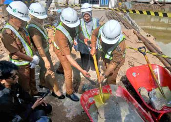 Pembangunan Puskesmas Cempaka Putih Diterget Akhir Tahun Selesai