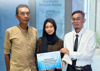 UPZ Bank Kalsel Bantu Biaya Pendidikan Mahasiswi UIN Kurang Mampu