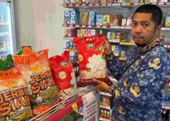 Sidak Disperdagin Temukan Beras Oplosan di Sejumlah Ritel Modern