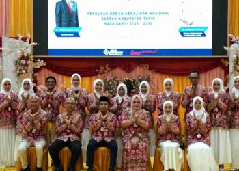 Pengurus Dekranasda Tapin Periode 2025-2030 Resmi Dikukuhkan