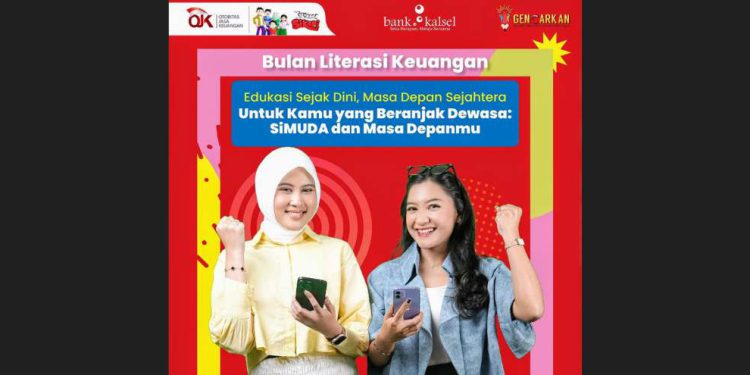 Edukasi Bank Kalsel untuk SiMuda. (foto : Bank Kalsel)