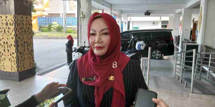 Plt Kepala Disbudporapar Banjarmasin Fitriah. (foto : shn/seputaran)