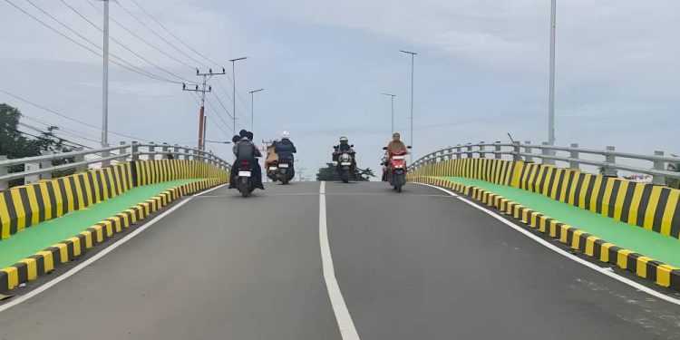 Jembatan Mantuil 9 Banjarmasin. (foto : istimewa)