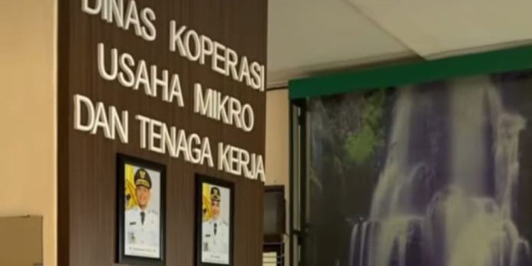 Kantor Diskopumker Banjarmasin. (foto : shn/seputaran)