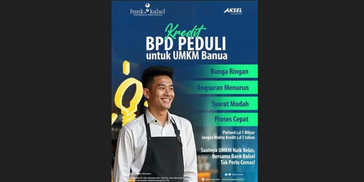 BPD Peduli UMKM Banua Bank Kalsel. (foto : Bank Kalsel)