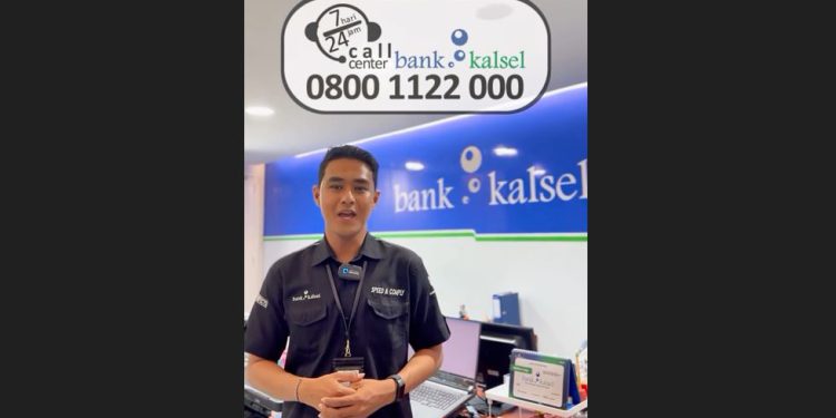 Pelayanan Gratis Pulsa dan Aktif 24 Jam. (foto : Bank Kalsel)