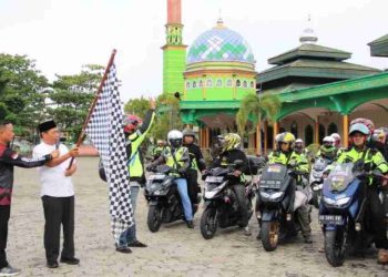 Pelepasan Ratusan Warga Barsel Berangkat ke Haul Guru Sekumpul