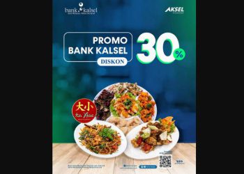 Pemegang ATM Bank Kalsel dapat Diskon di Ta Xiao Restaurant