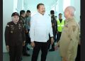 Gubernur Muhidin Sambut Kedatangan Jaksa Agung RI