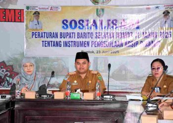 OPD Pemkab Barsel Ikuti Sosialisasi Perbup Nomor 12 Tahun 2025