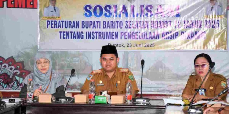 Kegiatan Sosialisasi Perbup Nomor 12 Tahun 2025. (foto : istimewa)