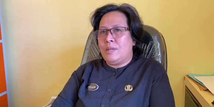 Kepala UPTD PPA di DP3A Banjarmasin Susan. (foto : shn/seputaran)
