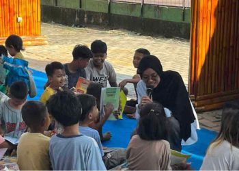 Dukung Festival Hari Anak di Kampung Ketupat, Dispersip Kalsel Hadirkan Dua Mobil Pusling