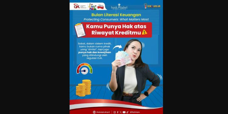 Riwayat Kredit Konsumen Bank Kalsel. (foto : Bank Kalsel)
