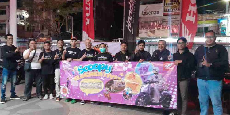 PT Trio Motor kembali menunjukkan komitmennya terhadap komunitas dan generasi muda Kalimantan Selatan melalui penyelenggaraan Scoopy Velocreativity. (foto : istimewa)