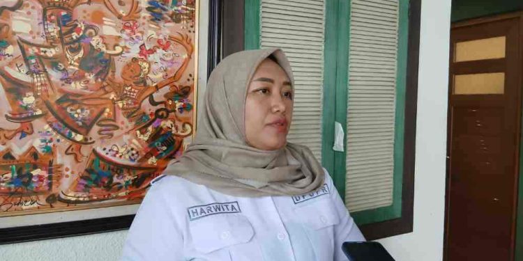 Kepala Bidang Drainase Dinas PUPR Banjarmasin Harwita Oktania. (foto : shn/seputaran)