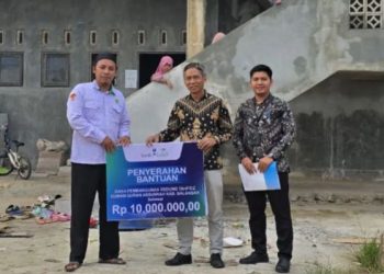 Bank Kalsel Bantu Pembangunan Gedung Tahfidz Qur’an Assunah