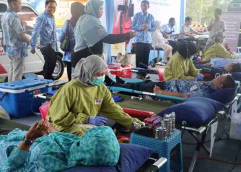 Bank Kalsel Gelar Donor Darah di Kalsel Expo 2025