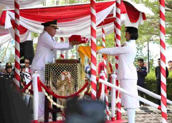 HUT RI ke-80, Gubernur Muhidin Ajak Seluruh Elemen Perkuat Persatuan
