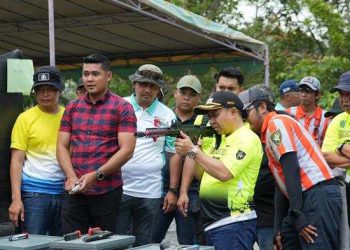 Buka Lomba Menembak, Bupati Yamani  : Ini Momentum Asah Keterampilan