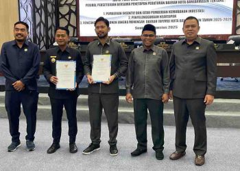 DPRD Banjarmasin Sahkan Perda Penyelenggaraan Kearsipan