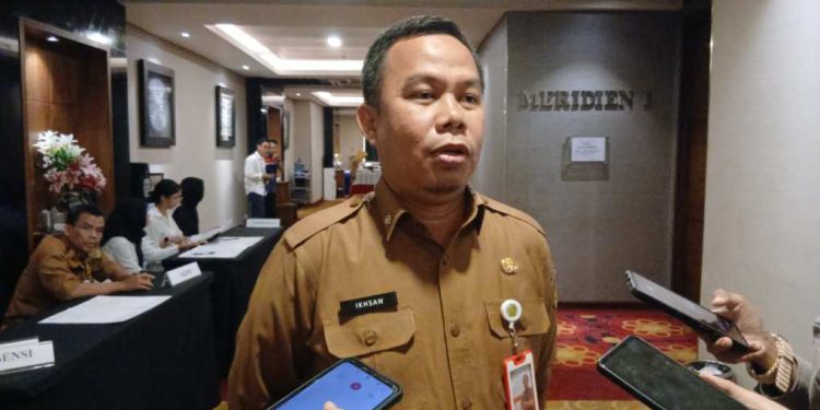 Sekda kota Banjarmasin Ikhsan Budiman. (foto : shn/seputaran)