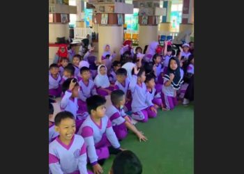 TK Negeri Pembina Banjarmasin Timur 2 Wisata Literasi ke Perpus Palnam