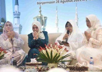 Peringati Maulid, Ketua TP PKK Kalsel Ajak Mempertebal Rasa Cinta kepada Rasulullah SAW