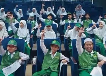 MIN 9 Banjar Nonbar di Teater Perpus Palnam