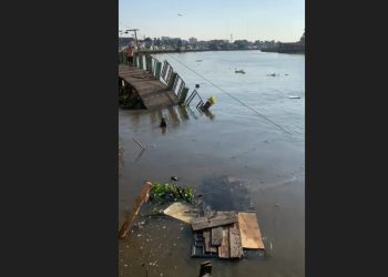 Jalan Titian Kampung Hijau Terputus