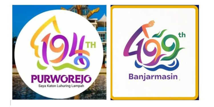 Kemiripan Logo Harjad Banjarmasin dengan Harjad Purwerejo.