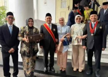 H Abdussamad Sulaiman, H Syamsuddin Andi Arsyad dan H Abidin Terima Penghargaan Presiden RI