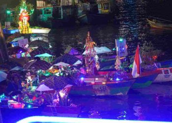 Festival Jukung Hias Tanglong Resmi Dibuka, Hibur Warga Banjarmasin