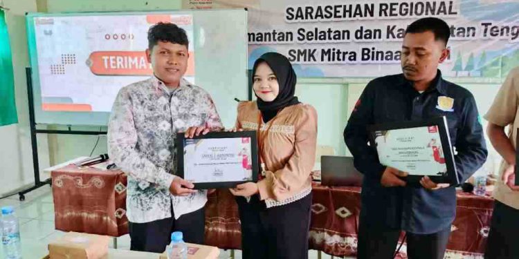 PT Trio Motor melalui program SMK Binaan Honda  menggelar kegiatan Sarasehan SMK Binaan Honda yang kali ini dilaksanakan di SMK Islam Sabilal Muhtadin Banjarmasin. (foto : istimewa)