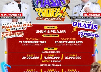 Banjarmasin Phoria 2025: Ajang Bangkitkan Kreativitas Musisi Banua dan Kalimantan