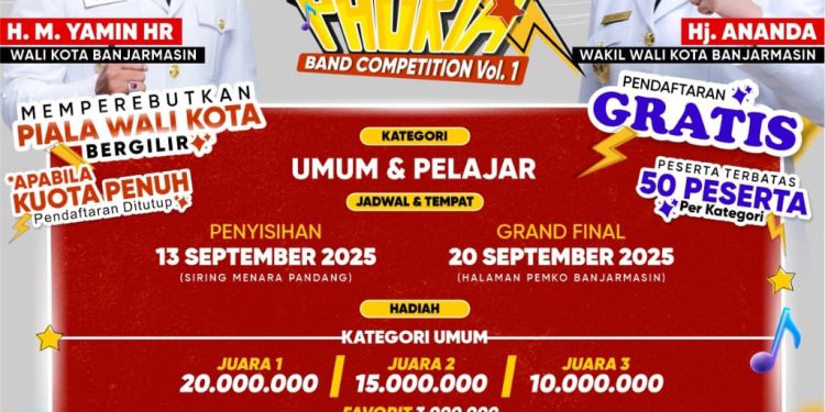Banjarmasin Phoria Band Competition Vol. 1.