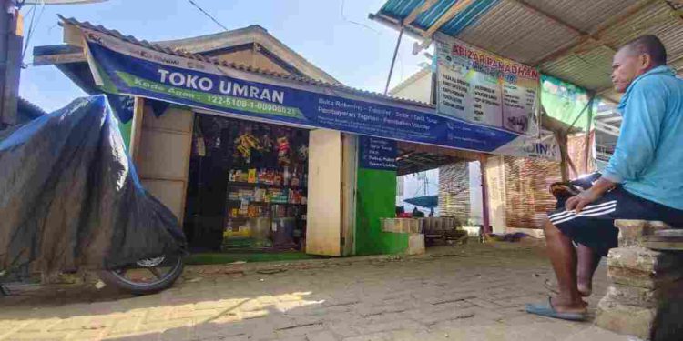 Bank Kalsel resmi menghadirkan layanan ADINK (Agen Digital Inklusif Keuangan) di Pulau Sembilan, Kotabaru/ (foto : Bank Kalsel)