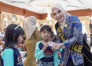 Rakor Bunda PAUD 2025, Hj Fathul Jannah Muhidin Dorong Optimalisasi Implementasi Wajib Belajar 1 Tahun Pra Sekolah