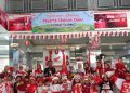 Serunya Lomba Fashion Show Anak di Showroom Trio Motor Tanjung