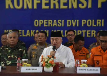 Gubernur Kalsel Apresiasi Tim Relawan Gabungan Evakuasi Korban Helikopter Jatuh