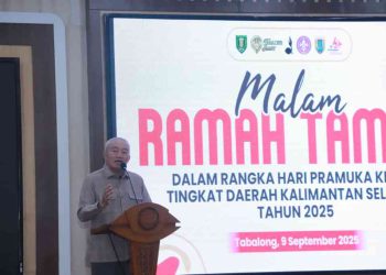 Hadiri Malam Ramah Tamah, Gubernur Muhidin Tekankan Pentingnya Kebersamaan Membangun Daerah